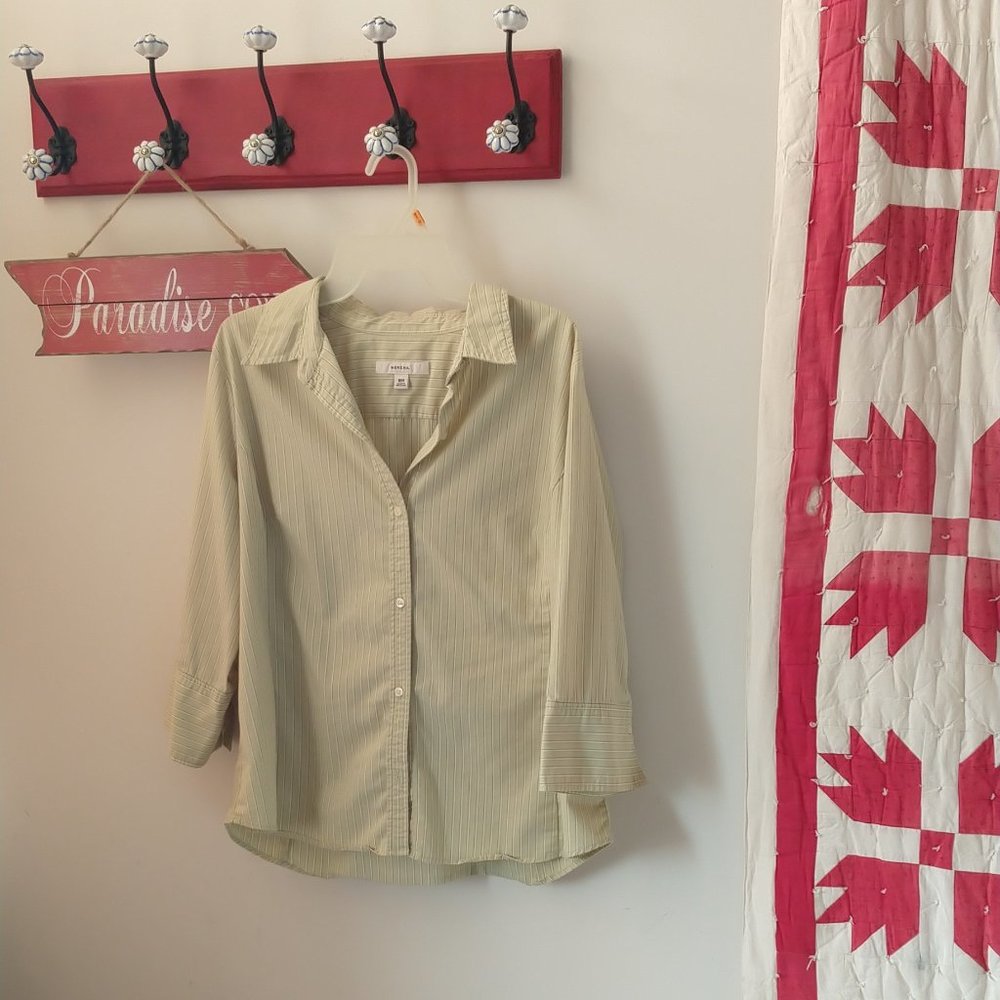 Women's Merona Button Front Shirt Size 18W